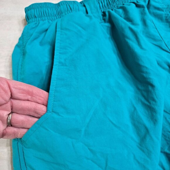 Columbia PFG Backcast III Water Shorts Mens Small Turquoise Blue Mesh Liner SPF - Picture 8 of 11